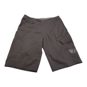 Fox Racing Men's Ranger‎ Cargo Mountain Biking Shorts Size 32 Black Lined Padded